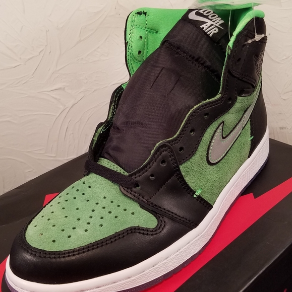 Air Jordan 1 Retro High Green Men's Size 7.5 - Picture 8 of 11